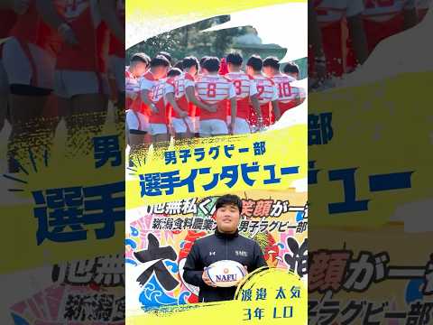 🏉男子ラグビー部🏉インタビュー第5弾