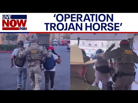 Video | 'Operation Trojan Horse': LA immigration raid leads to multiple arrests | LiveNOW from FOX