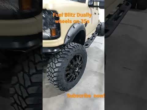 Fuel Dually wheels # fat dually # Diesel # 35 in Tires # we build it # OBS Ford