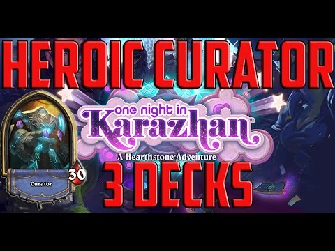 Hearthstone Heroic Boss Guides #3: The Curator (Kara Adventure)