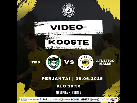 Huippuhetket: TiPS - Atletico Malmi 6.6.2025