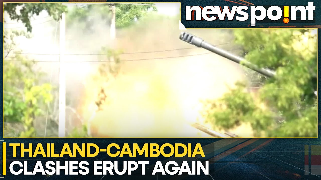 Thailand Launches Air Strikes Against Cambodia Along Disputed Border | WION Newspoint