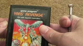 Atari 2600 Cart Cleaning (Broken / Faulty Game Cart?)