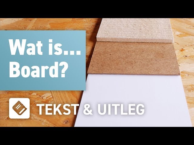 Hardboard/Softboard