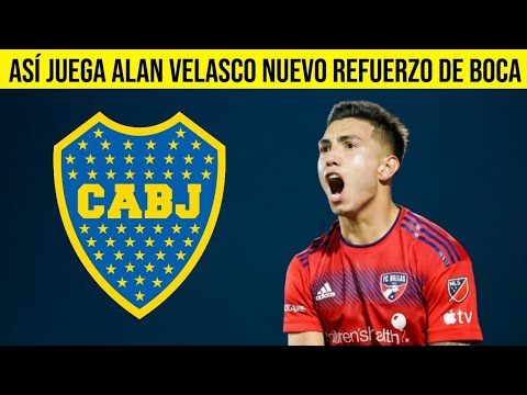 ASÍ JUEGA ALAN VELASCO | NUEVO REFUERZO DE BOCA 2025