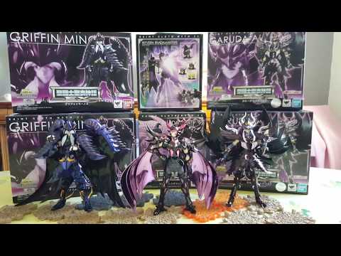 SAINT SEIYA - MYTH CLOTH EX - GRIFFIN MINOS / WYVERN RHADAMANTHYS / GARUDA AIAKOS