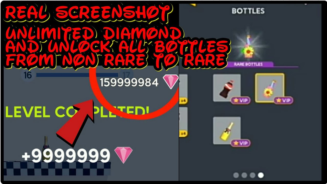 BOTTLE FLIP 3D without mod apk | unlimited money and all unlock bottles