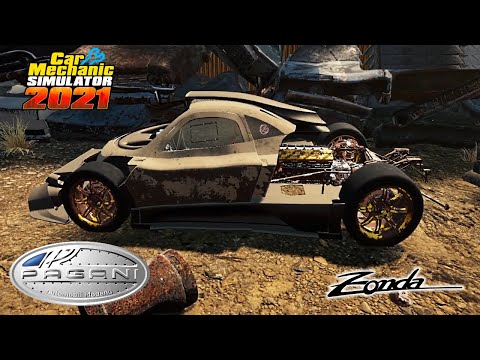 Thumbnail for Pagani Zonda Restoration - Car Mechanic Simulator 2021 by Pagani Zonda