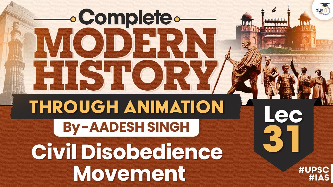 Detailed lecture on British repression and Gandhi's arrest in 1932