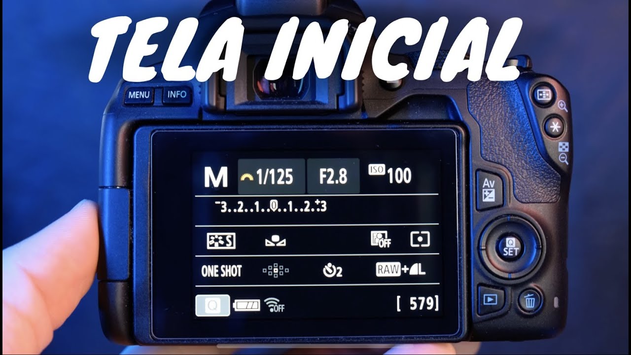 Tela Inicial - Curso completo Canon SL3! (4K) PT-BR