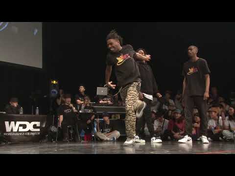 Les Twins vs Justiciers(Kuty Rubix) WDC 2019 FINAL BEST4 HIPHOP  #WDC