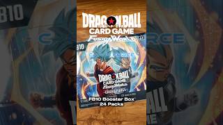 Unboxing 24 Packs of the NEW Dragon Ball Fusion World Cross Force Booster Box #unboxing #hits