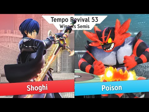 Tempo Revival 53 - Shoghi (Byleth) Vs. Poison (Incineroar) - Winners Semis - Smash Ultimate