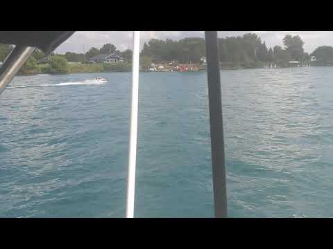 Upbound on the St Clair River