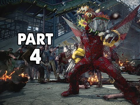 Dead Rising 3 Walkthrough Part 4 - Mecha Dragon Blade (XBOX ONE Let's Play Commentary)