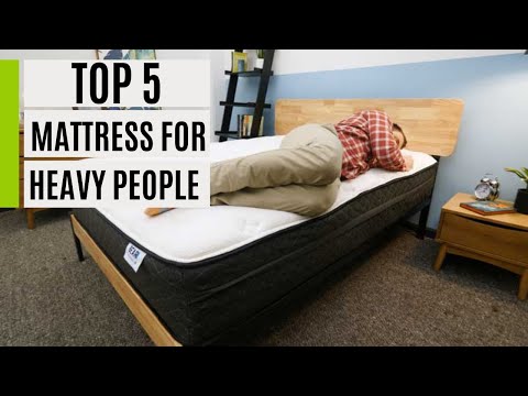 TOP 5 Best Mattress For Heavy People 2023