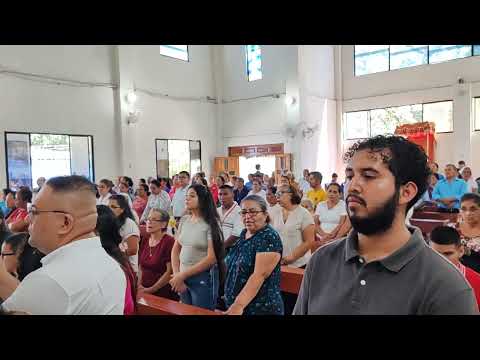 Santa Eucaristía en la Parroquia Nuestra Señora Santa Ana Nueva Granada Usulután