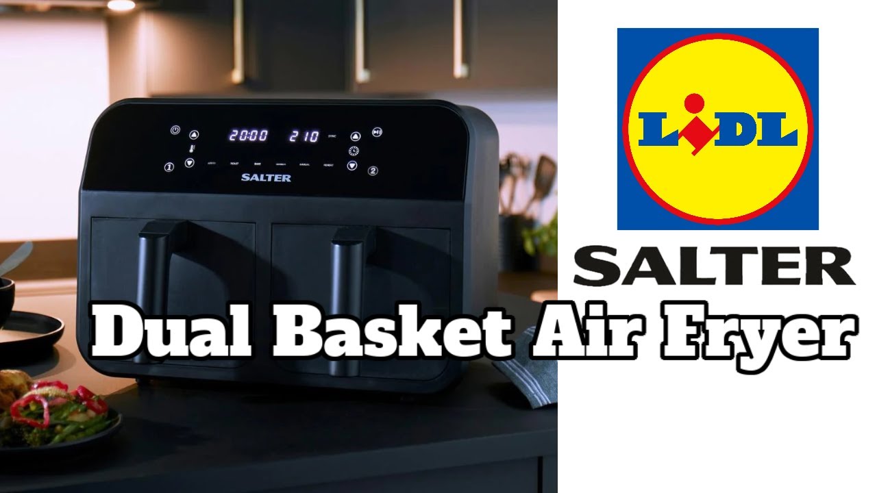Salter Dual Basket Air Fryer | Features & Benefits