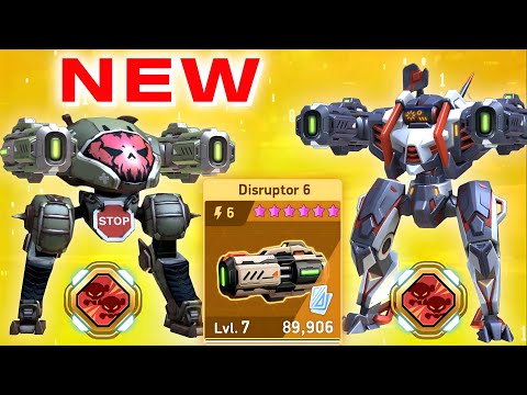 New Weapon Disruptor with Lancer & Orion - Mech Arena
