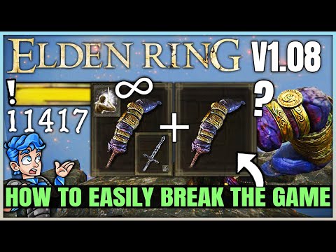 The New 1.08 Weapon Buff is Actually INCREDIBLE - UNSTOPPABLE Hammer Combo - Best Elden Ring Build!