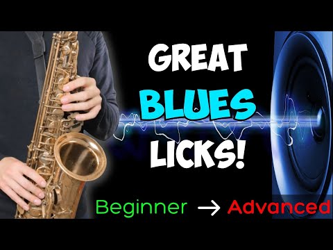 Great Blues Licks! Major, Minor and Mixed! - Beginner to Advanced