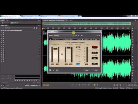 [Master] Mix Rap bằng Plugin Wave complete 8+ Audition CS6 by Lil Kz