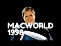 Steve Jobs - Macworld 1998 - New York (Full keynote)