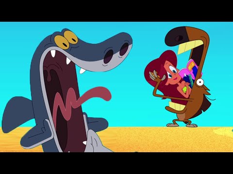 ZIG e SHARKO 🌴 😱 Zig conseguiu comer Marina 😱 Zig e Sharko Brasil | Desenho Animado em português