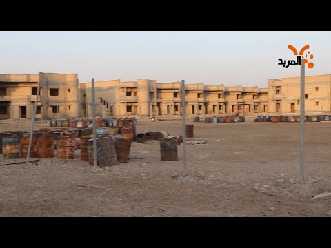 شاهد بالفيديو.. للمرة السابعة .. المستفيدون من مجمع خالدون السكني في البصرة يتظاهرون ويطالبون بإكماله #المربد