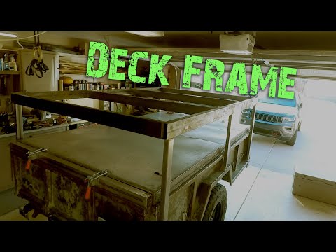 M101 Trailer Build E10 - Deck Framing