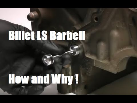 LS Rebuild Must Have Oil System Parts - Billet Oil Barbell and Galley Plug by Sac City Corvette