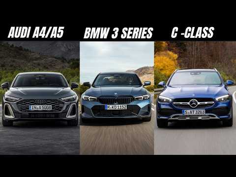 2024 Audi A5 / A4 vs BMW 3 Series vs Mercedes-Benz C-Class - Which is Best?
