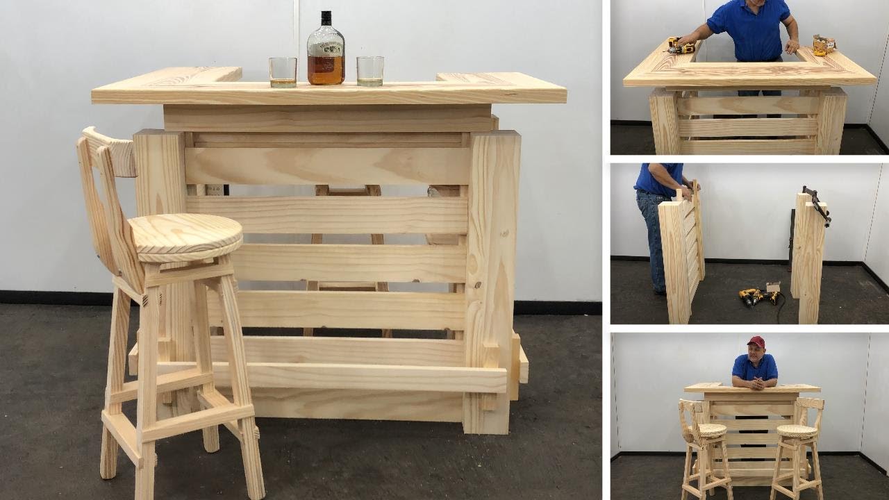 Watch Bar o Barra de Madera Muy Bonito y Facil de Hacer - Tutorial de Carpintería Now Bar o Barra de Madera Muy Bonito y Facil de Hacer - Tutorial de Carpintería