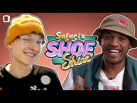 Safario opptrådte med disse skoene under Øya-festivalen | Safari’s Shoeshine