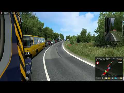 Euro Truck Simulator 2, Hungary Map, Kerosene from Kecskemet to Gyomro