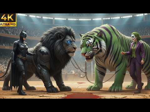 🔥MAJESTIC LION vs GIANT TIGER– The Most Epic Wild Battle! 🦁⚡ | Who Wins?