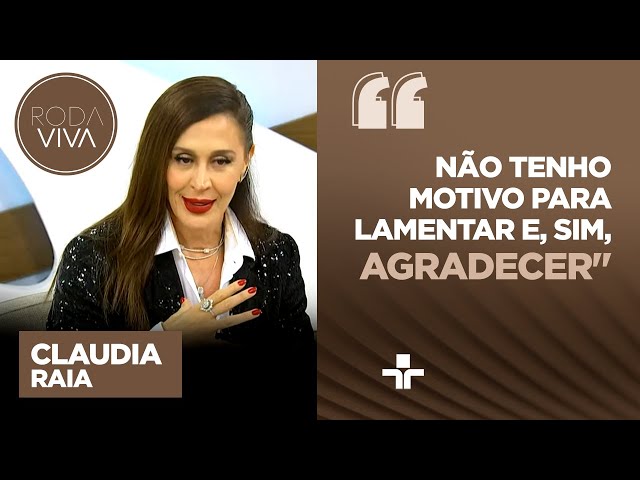 Claudia Raia desabafa sobre fim do contrato com a TV Globo após 40 anos: "Não lamento"