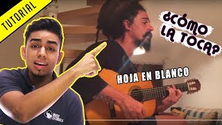 ¿Cómo La Toca? Hoja En Blanco - Dread Mar I  (Tutorial en Guitarra)