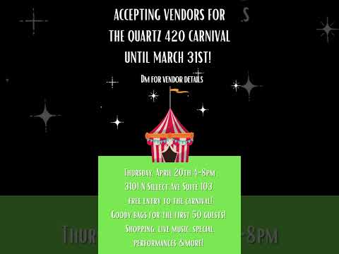 Don’t miss this free 420 event! #canoodlestudios #reefermadness #smoke #420 #420carnival