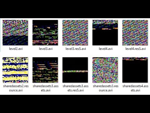 Every file from Baldis Basics converted into RAW AUDIO and VIDEO (seizure warning)