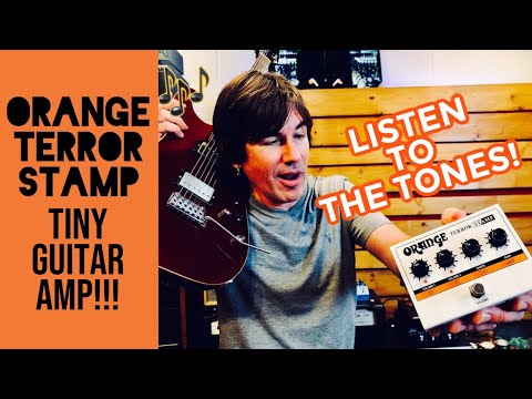 ORANGE TERROR STAMP Tiny TUBE/SOLID STATE HYBRID GUITAR AMP!