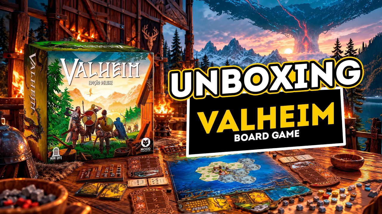 Unboxing: Valheim: The Board Game