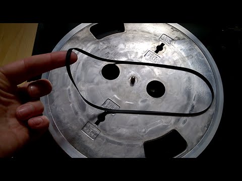 Quick turntable belt replacement