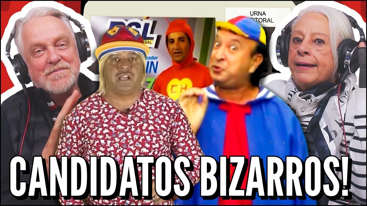 IDOSOS REAGINDO A OS MAIS ENGRAÇADOS E BIZARROS CANDIDATOS DO BRASIL - FALA DE TUDO - SÓ BIZARRICE