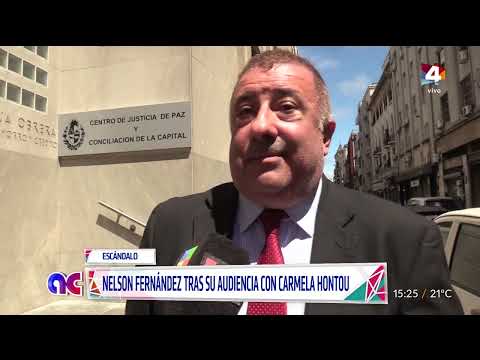 Algo Contigo - Carmela Hontou y Nelson Fernández en la Justicia: La palabra del periodista