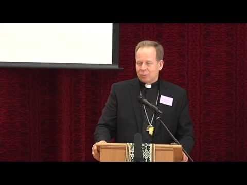 Konferencija. Vilniaus arkivyskupas metropolitas Gintaras Grušas