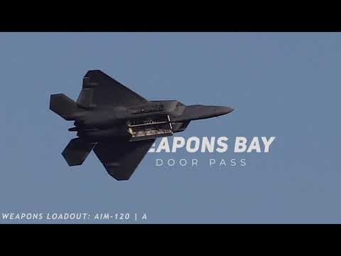 F 22 Demonstrates Wide Variety of Aerial Maneuvers Acrobatics