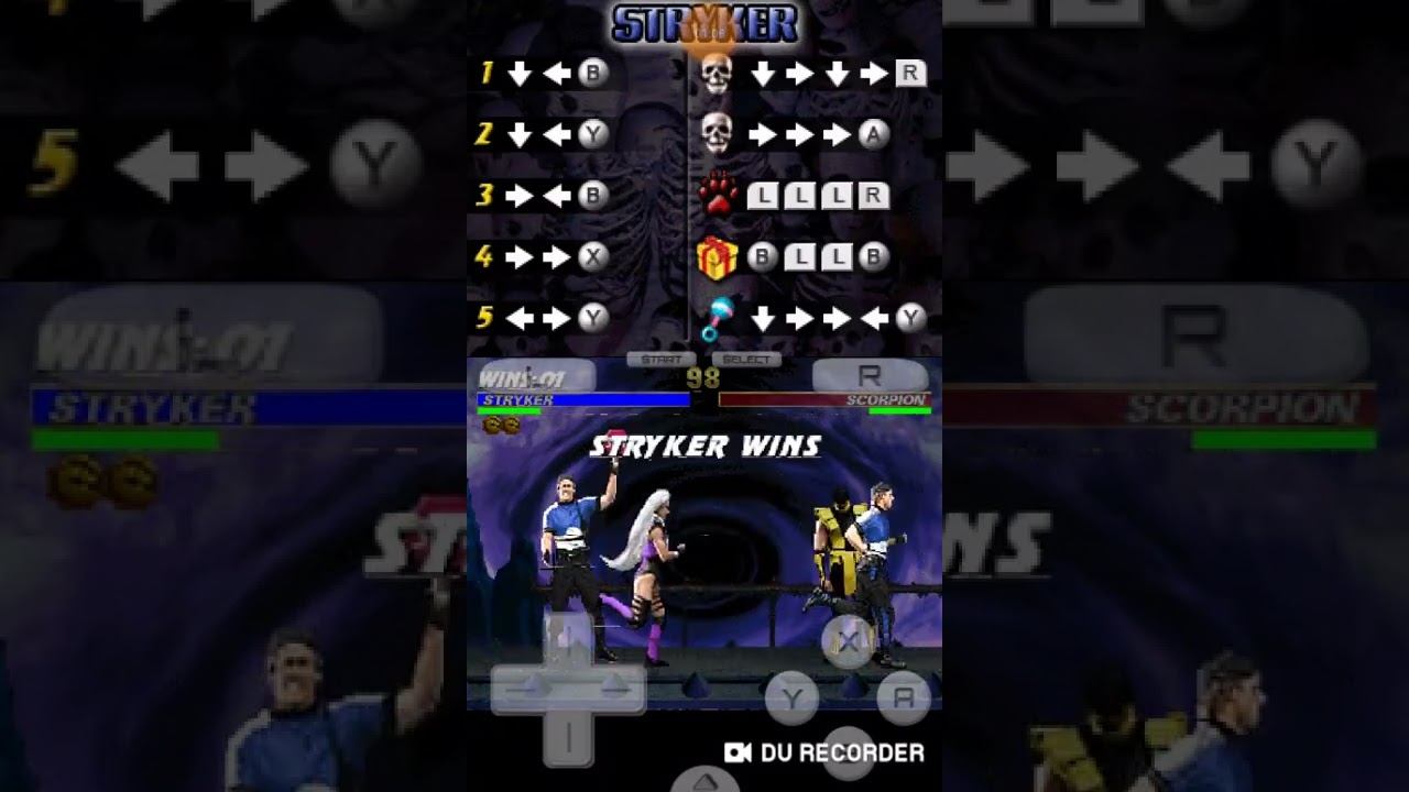 Mortal Kombat 3 Stryker Friendship #shorts