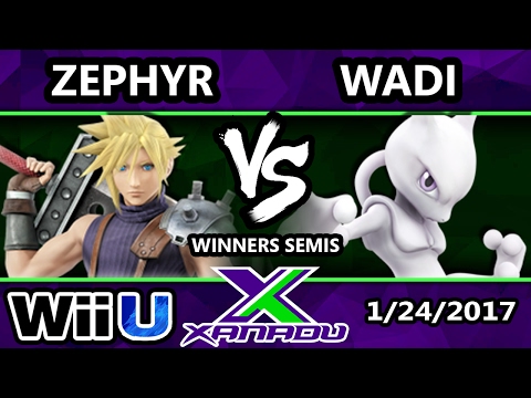S@X 186 - Zephyr (Cloud) Vs. InC | Wadi (Mewtwo) - SSB4 Winners Semis - Smash for Wii U - Smash 4