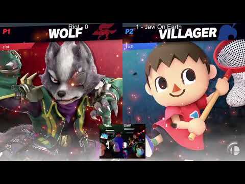 Javi (Villager) vs Riot (Wolf) - ESA Smash Ultimate 07/17/21 - Winners Semis